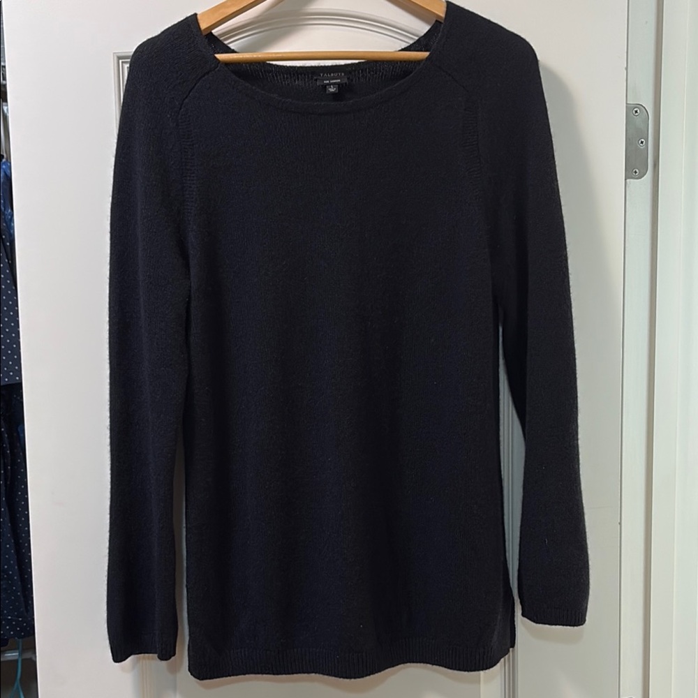 Women's Black Cashmere Sweater